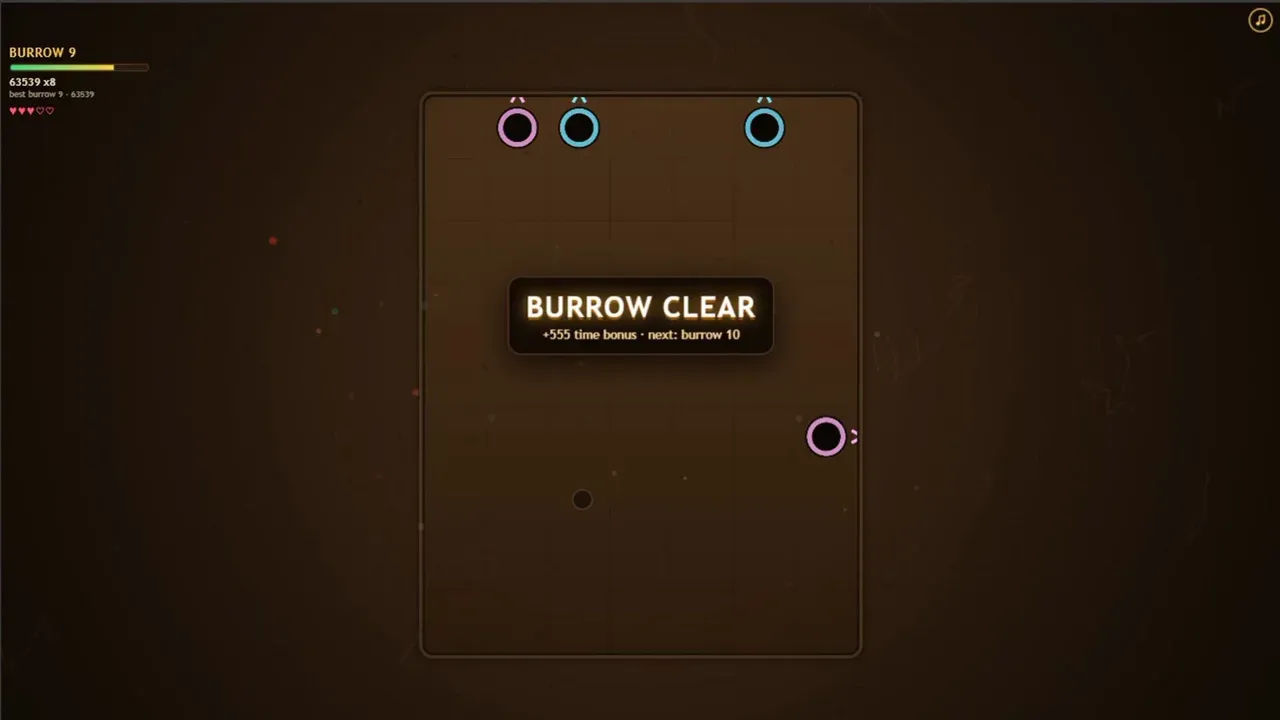 Burrow clear before the clock runs out